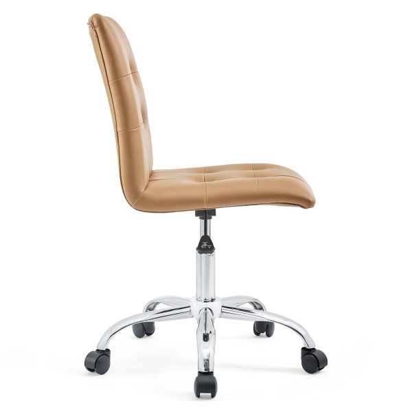 Prim Armless Mid Back Office Chair - Image 10