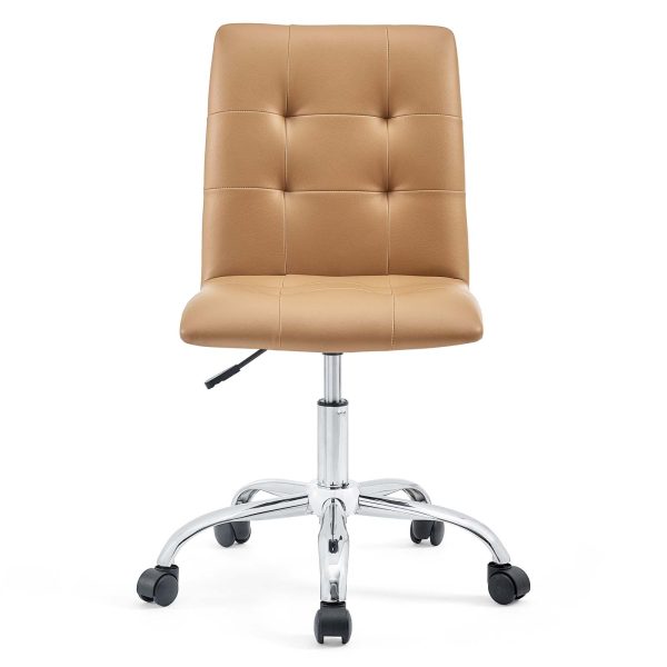 Prim Armless Mid Back Office Chair - Image 12