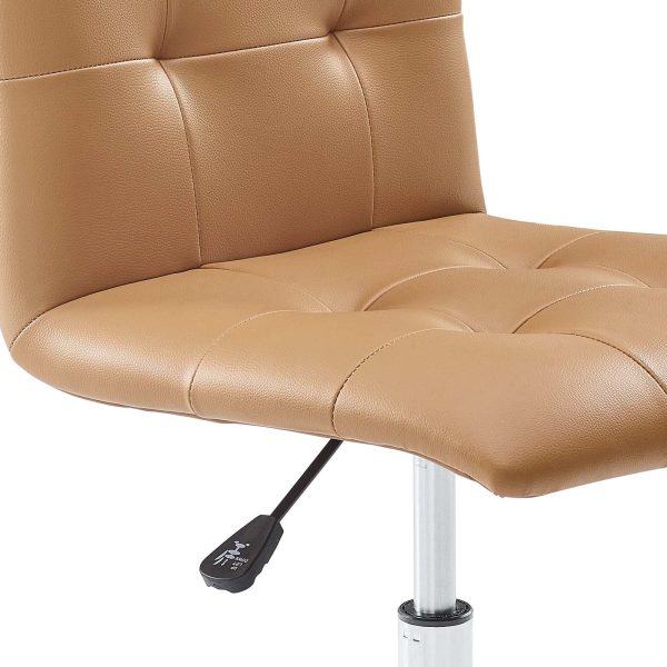 Prim Armless Mid Back Office Chair - Image 13