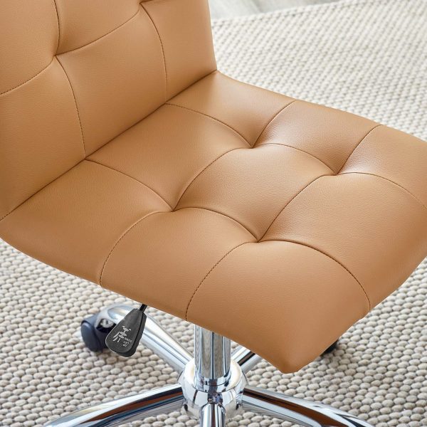 Prim Armless Mid Back Office Chair - Image 15