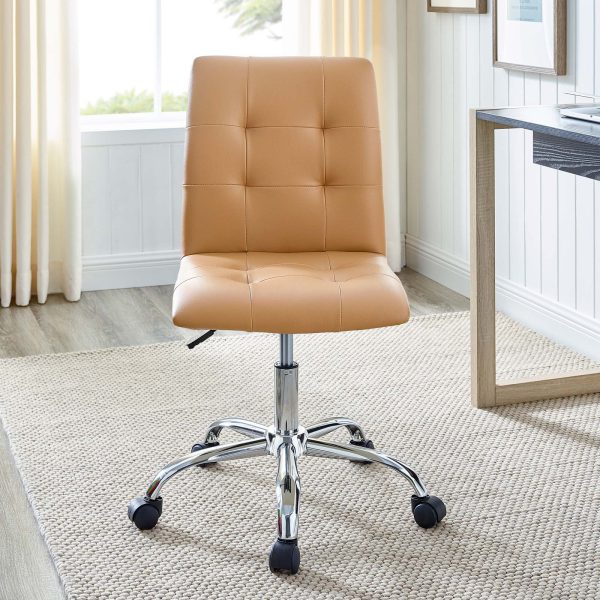 Prim Armless Mid Back Office Chair - Image 16