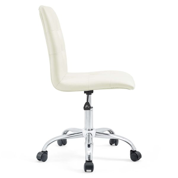 Prim Armless Mid Back Office Chair - Image 2
