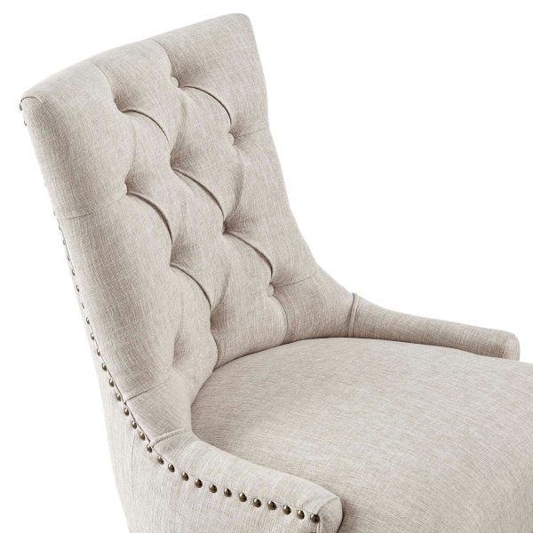Regent Tufted Fabric Office Chair by Modway EEI-4572-BLK-BEI - Image 6