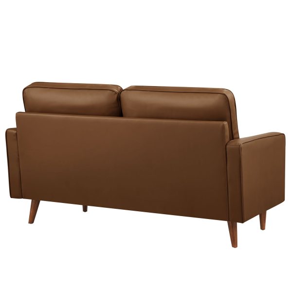 Valour Tufted Vegan Leather Loveseat by Modway EEI-6972 - Image 14