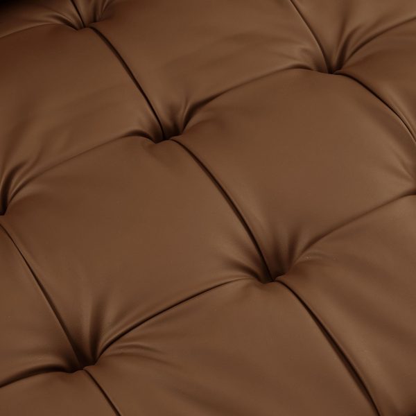 Valour Tufted Vegan Leather Loveseat by Modway EEI-6972 - Image 16